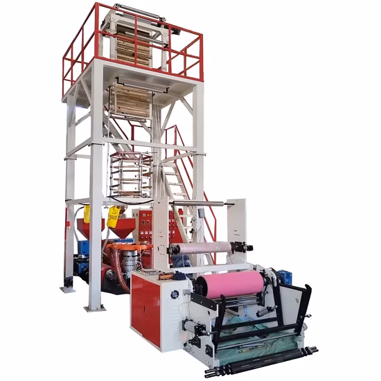 Machine de soufflage de film plastique PE Machine de film soufflé par extrudeuse