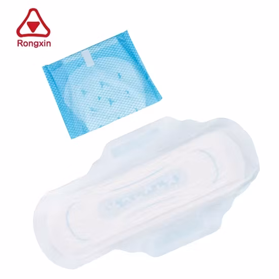 Non-tissé hydrophile Airthrough, rouleau de tissu, matière première de serviette hygiénique, fabriqué en Chine