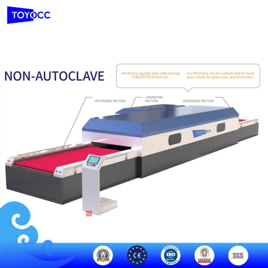 Prix ​​​​de la machine de laminage de verre sous vide de film Smart EVA \ PVB \ SGP de PLC entièrement automatique de la Chine avec CE